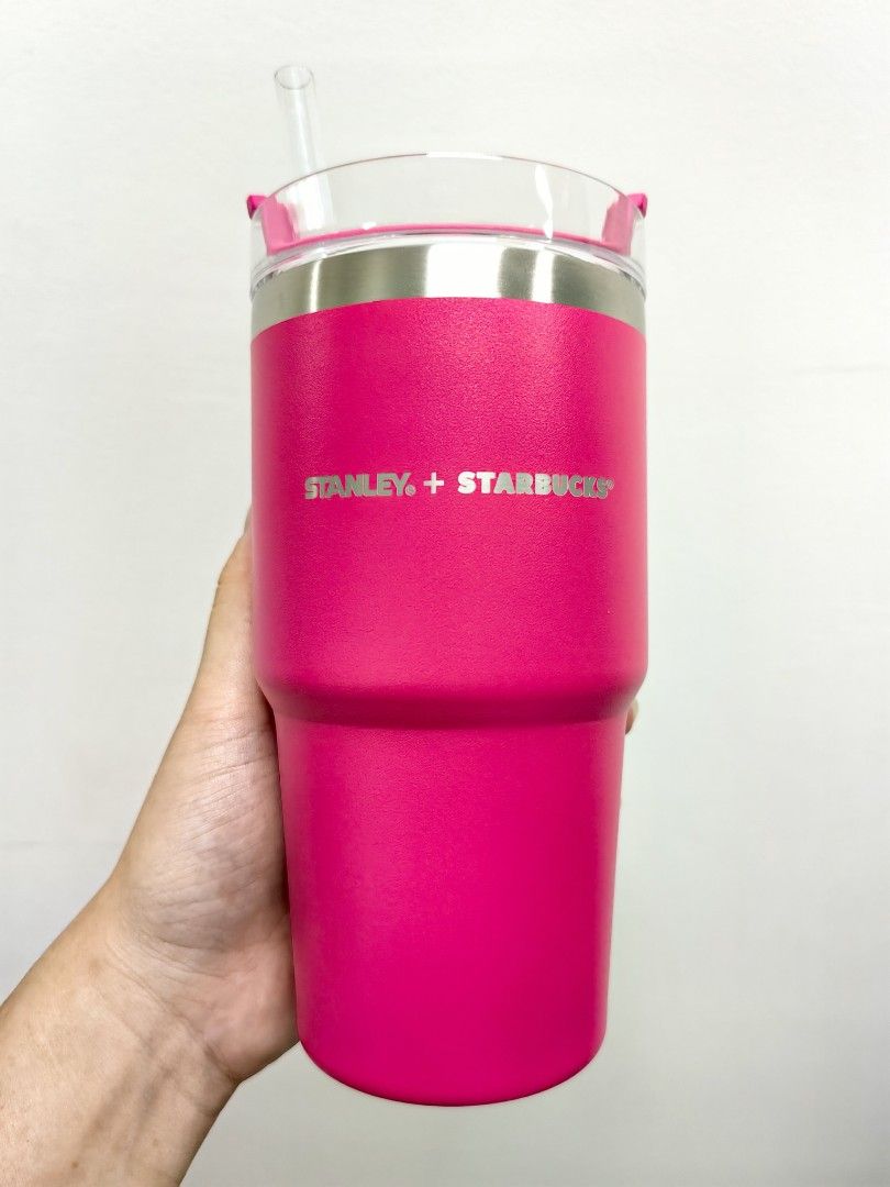 Starbucks Barbie Pink Stainless Steel Stanley Cold cup Tumbler, Furniture &  Home Living, Kitchenware & Tableware, Water Bottles & Tumblers on Carousell