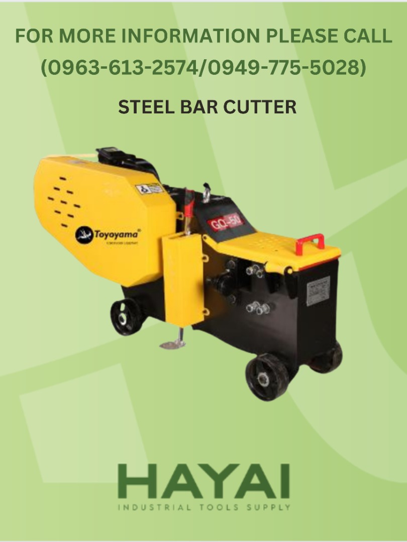 STEEL BAR CUTTER, Commercial & Industrial, Construction Tools