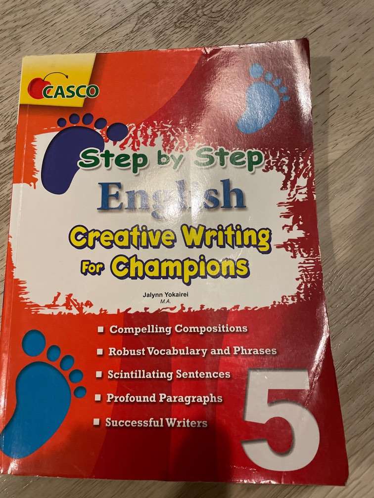 Step by Step English Creative Writing for Champions, Hobbies & Toys ...