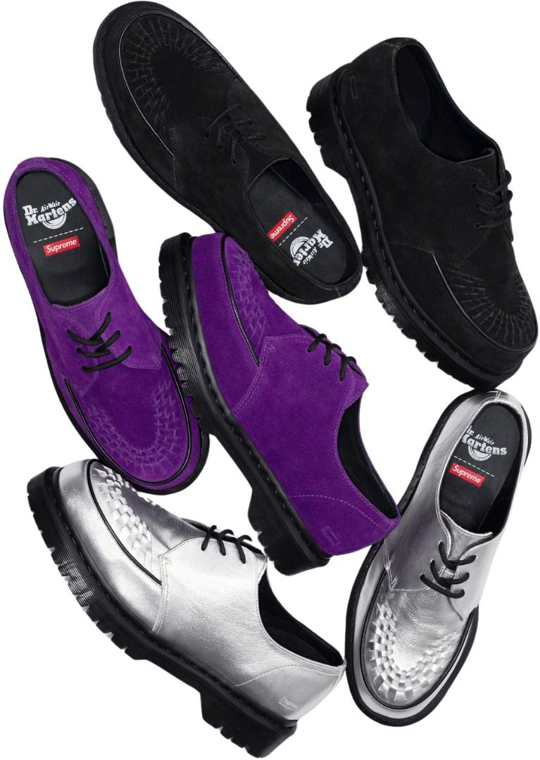 2回ほどしか履いていませんSupreme × Dr.Martens Ramsey Creeper 12us - 靴