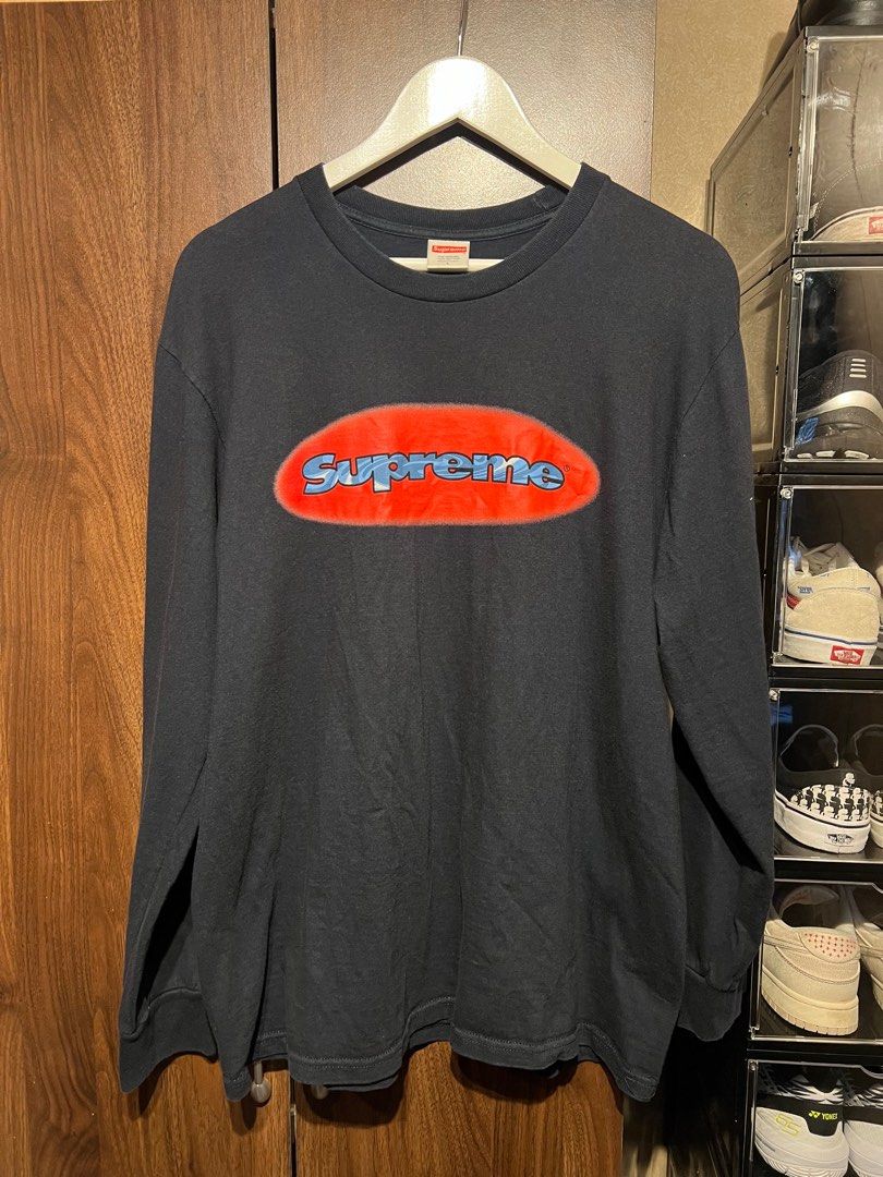 Supreme ripple LS ss18, Women's Fashion, Tops, Longsleeves on