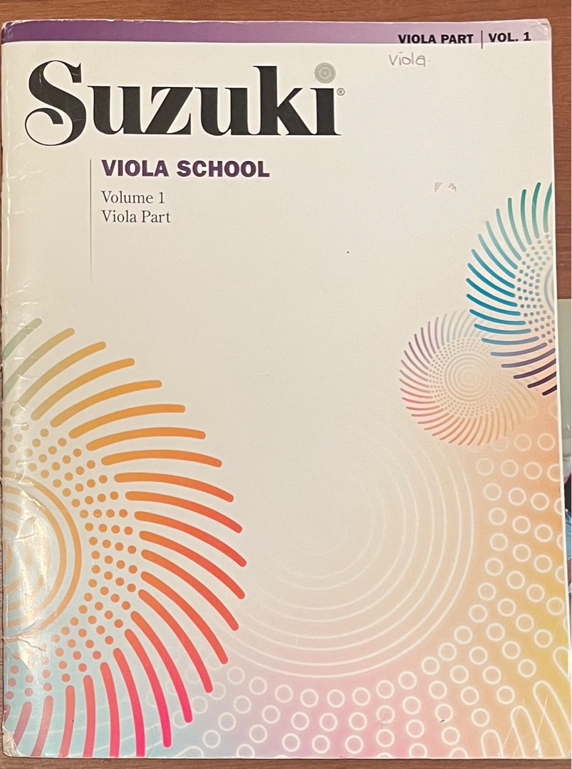 Suzuki Viola Book 1, Hobbies & Toys, Music & Media, Music Scores on