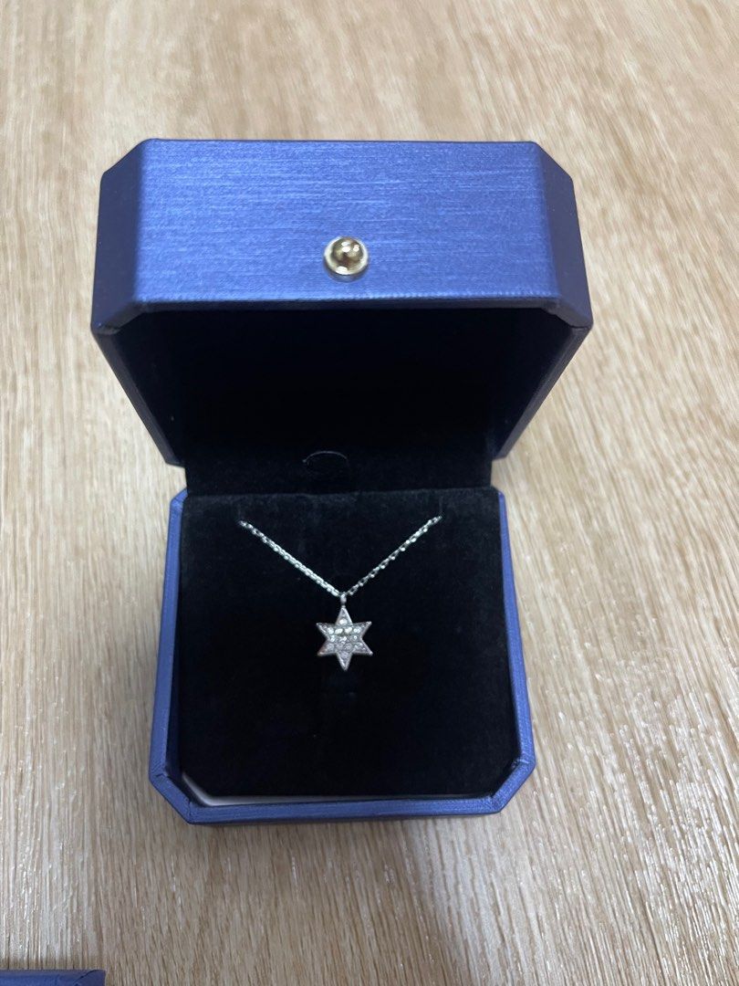 Swarovski Star of David necklace