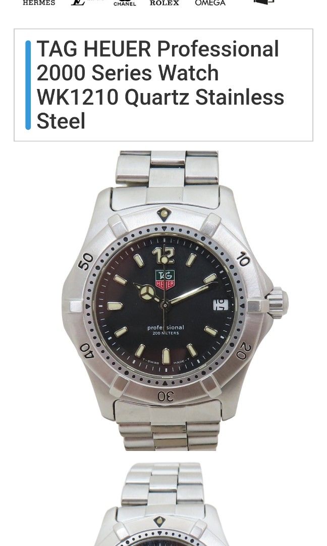 Tag 2025 heuer wk1210