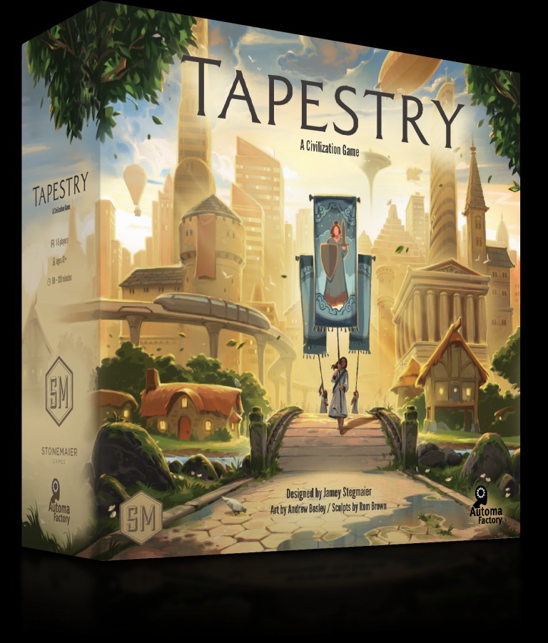 Tapestry board game and 2 expansions (Plans & Ploys, Arts and