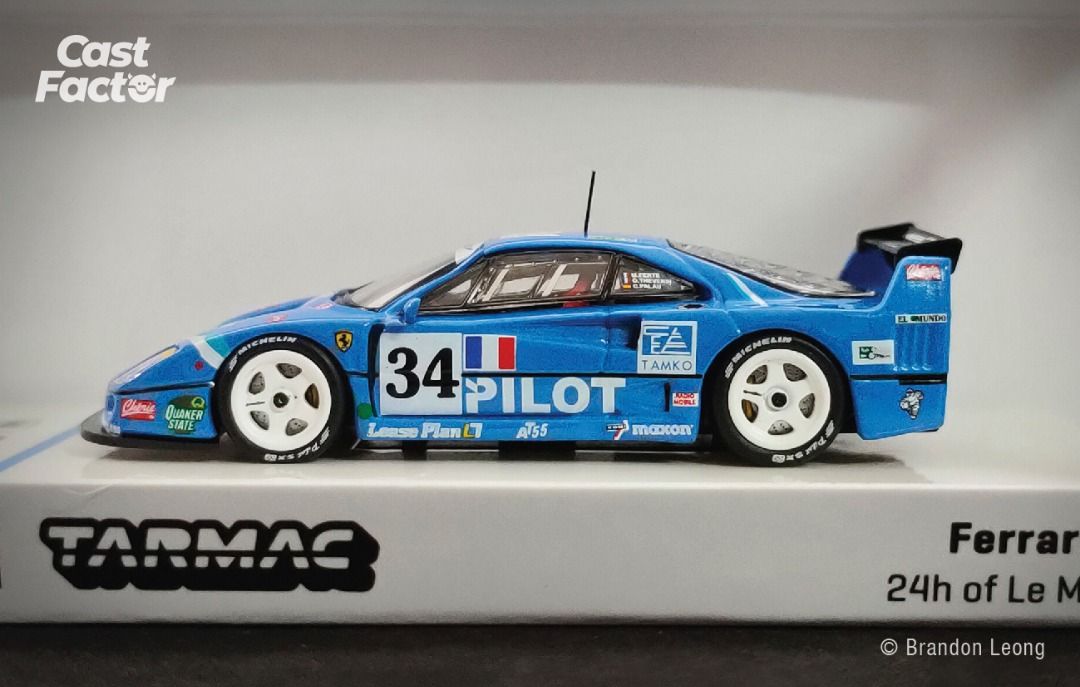 Tarmac Works - 1:64 Ferrari F40 LM 24H of Le Mans 1995 M