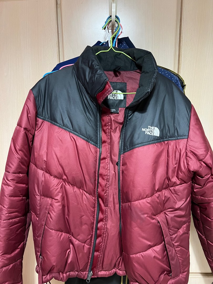 The north face saikuru puffer jacket in night green top