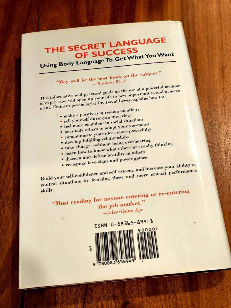 The Secret Language Of Success Using Body Language To Get What You Want
