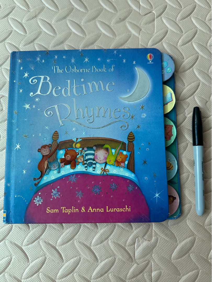 The Usborne Book of Bedtime Rhymes, Hobbies & Toys, Books & Magazines ...