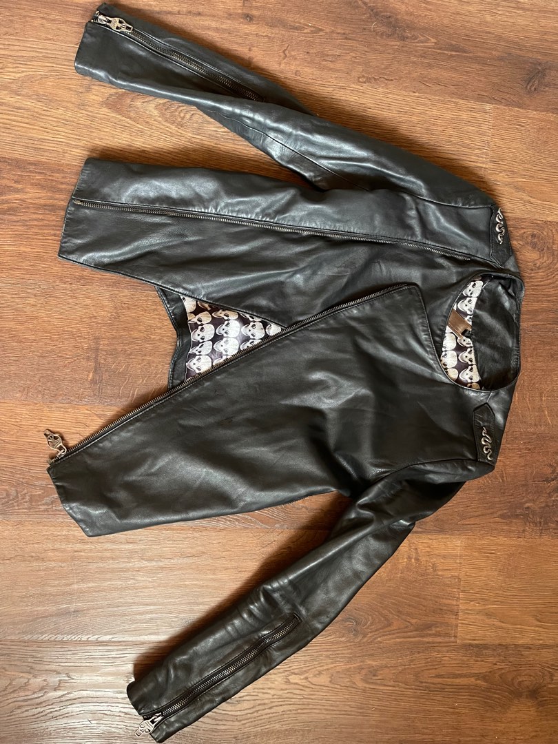 Thomas wylde top leather jacket