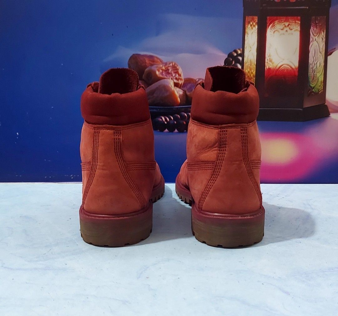 Timberland Boots 6 Inc Classic A1VCK Damskie Red Nubuck Size 37 5