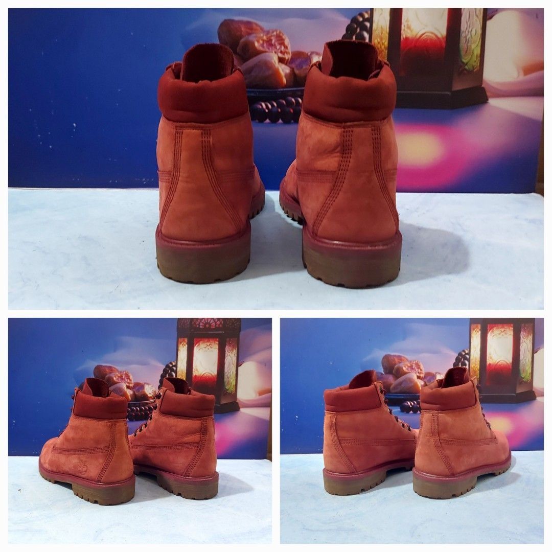 Timberland Boots 6 Inc Classic A1VCK Damskie Red Nubuck Size 37 5