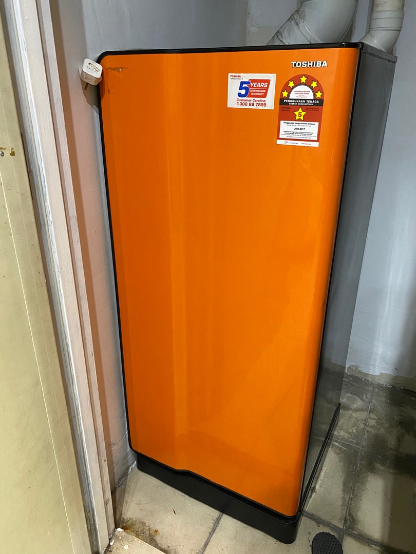 Toshiba Single Door Refrigerator, TV & Home Appliances, Kitchen
