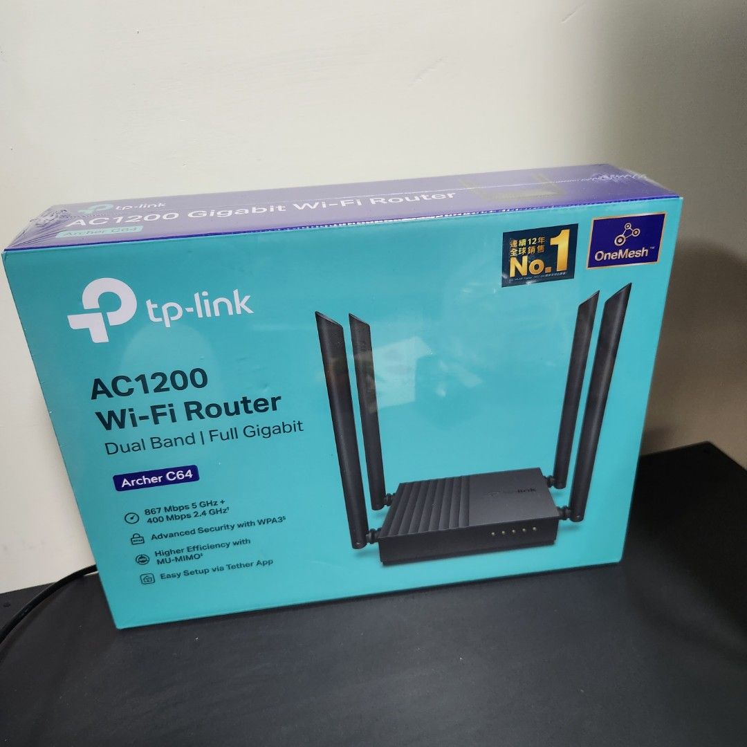 TP-LINK Router AC1200, 電腦＆科技, 電腦周邊及配件, Wifi及上網相關產品 - Carousell