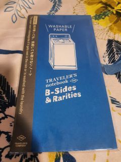 TRAVELER'S notebook Refill Washable Paper Blank regular size