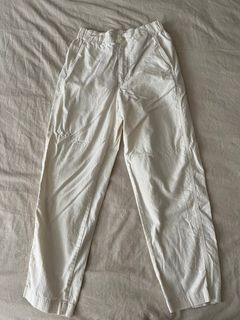 Women Cotton linen Pants Elastic Waist Loose middle-aged and elderly women's  trousers Multi-Pocket, Women's Fashion, Bottoms, Jeans & Leggings on  Carousell