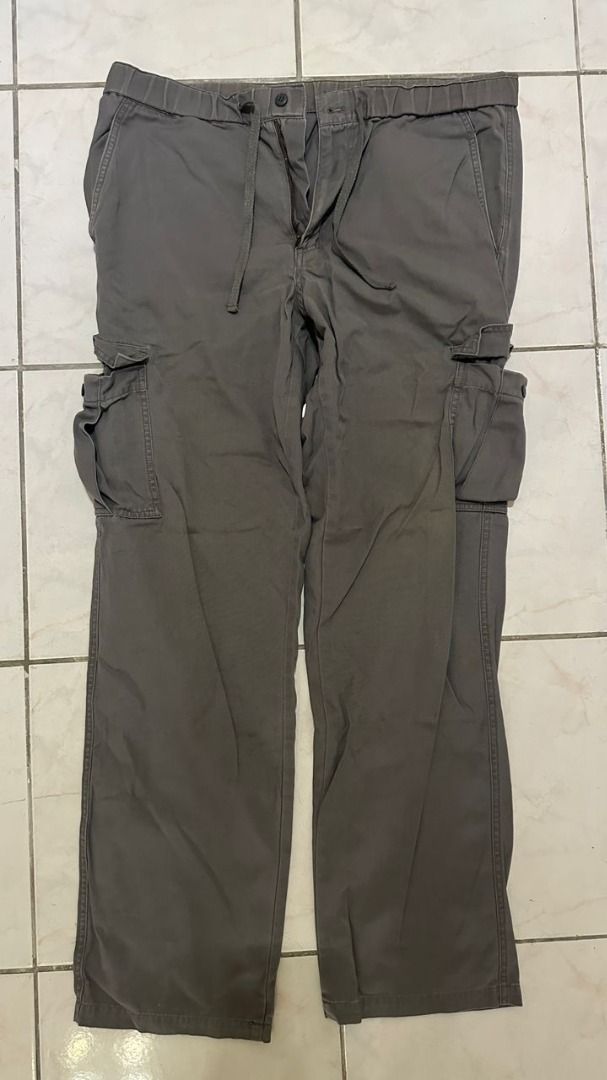 Uniqlo Heattech Warm Lined Pants(Cargo), Men's Fashion, Bottoms, Trousers  on Carousell