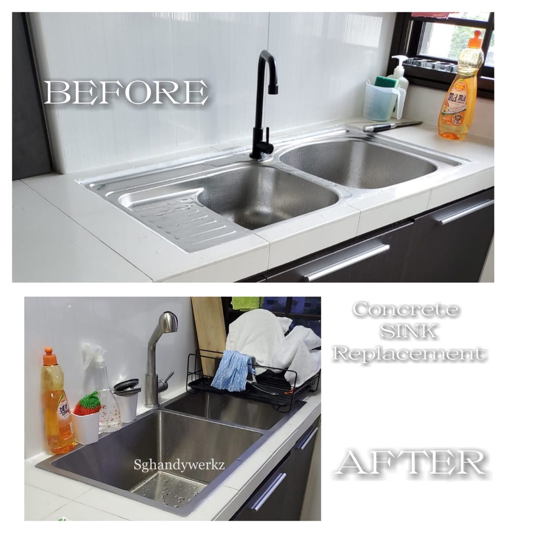 Upgrade/replace kitchen sink, Home Services, Home Repairs, Handyman and