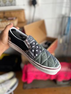 VANS CLASSIC SLIP ON 9 ANAHEIM FACTORY QUILTED MIX