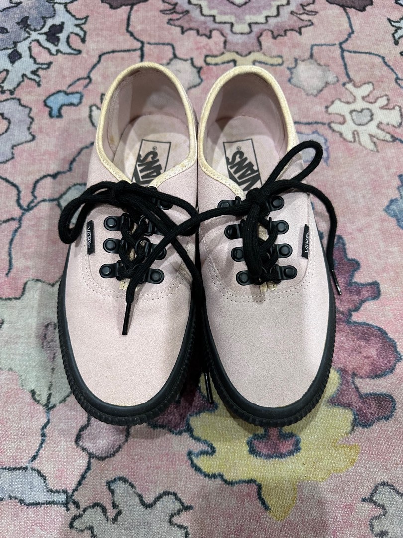 Pink old skool deals platform vans