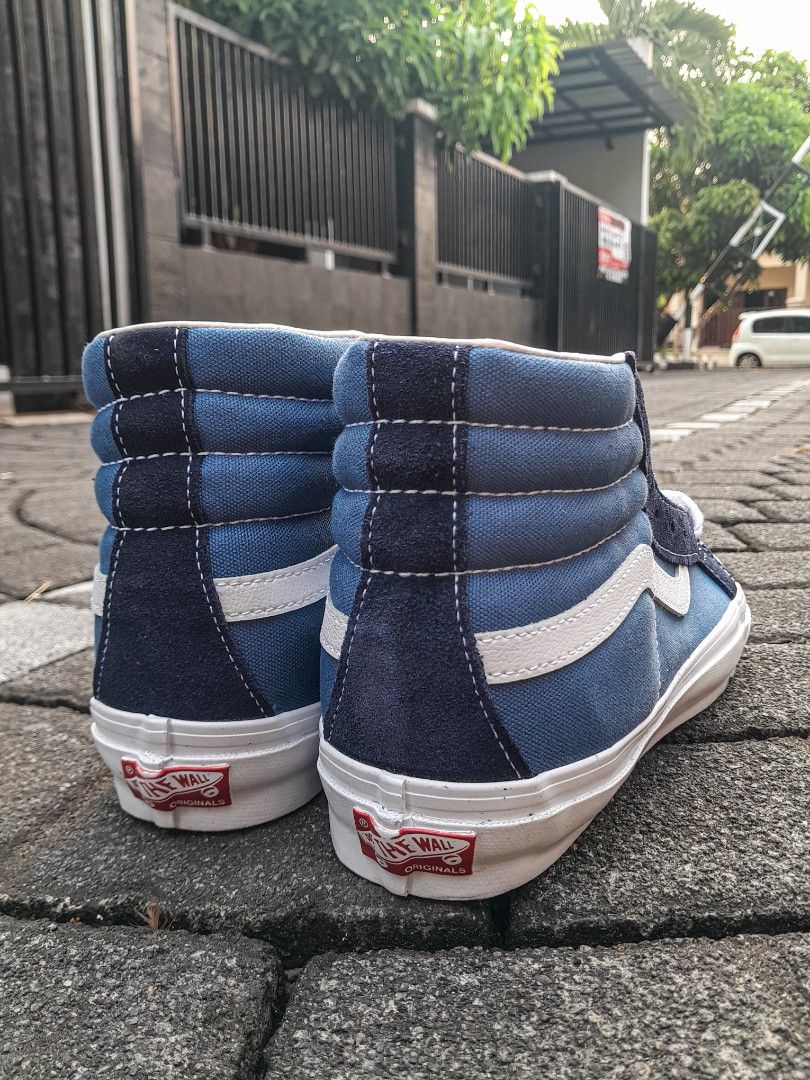 Vans Sk8 Hi Vault OG Navy Original Resmi