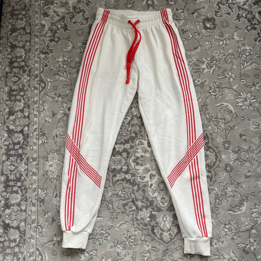 Vintage 80s White Sweatpants, Men's Fashion, Bottoms, Joggers on