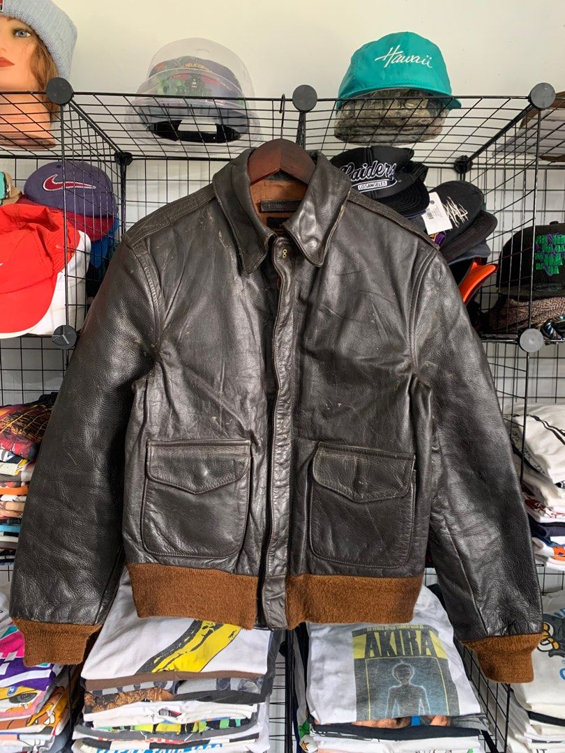 Us army air store force leather jacket