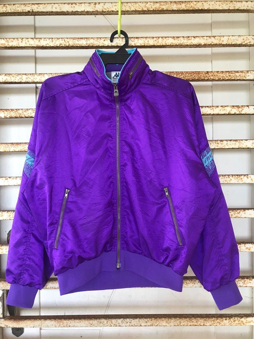 Kappa cheap windbreaker purple