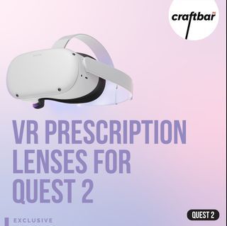 VR Prescription Lenses for Meta Quest 2 by craftbar PH