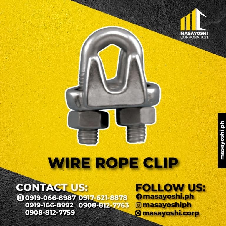 Wire Rope Clip Clamp Cable Clamp UClamp UClip, Commercial