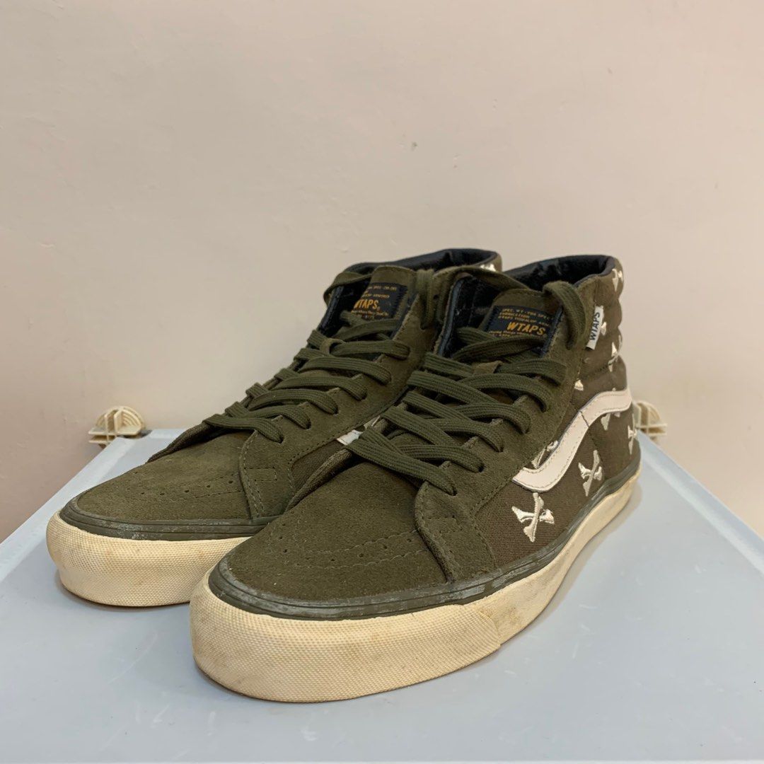 Wtaps x Vans Sk8-Hi V16005-V01 US9 軍裝