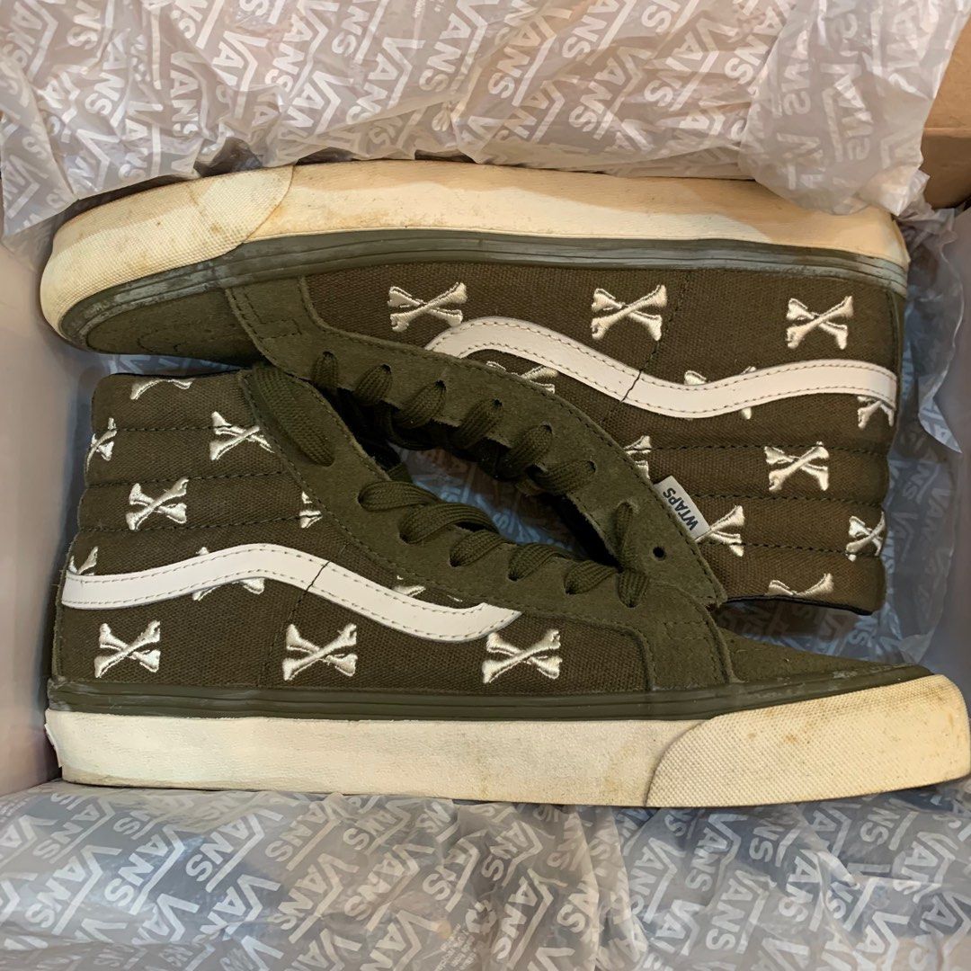 Wtaps x Vans Sk8-Hi V16005-V01 US9 軍裝