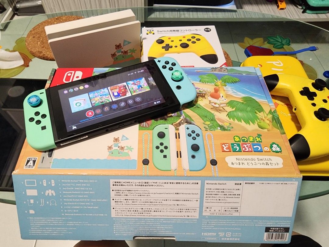 Animal crossing switch console japan on sale