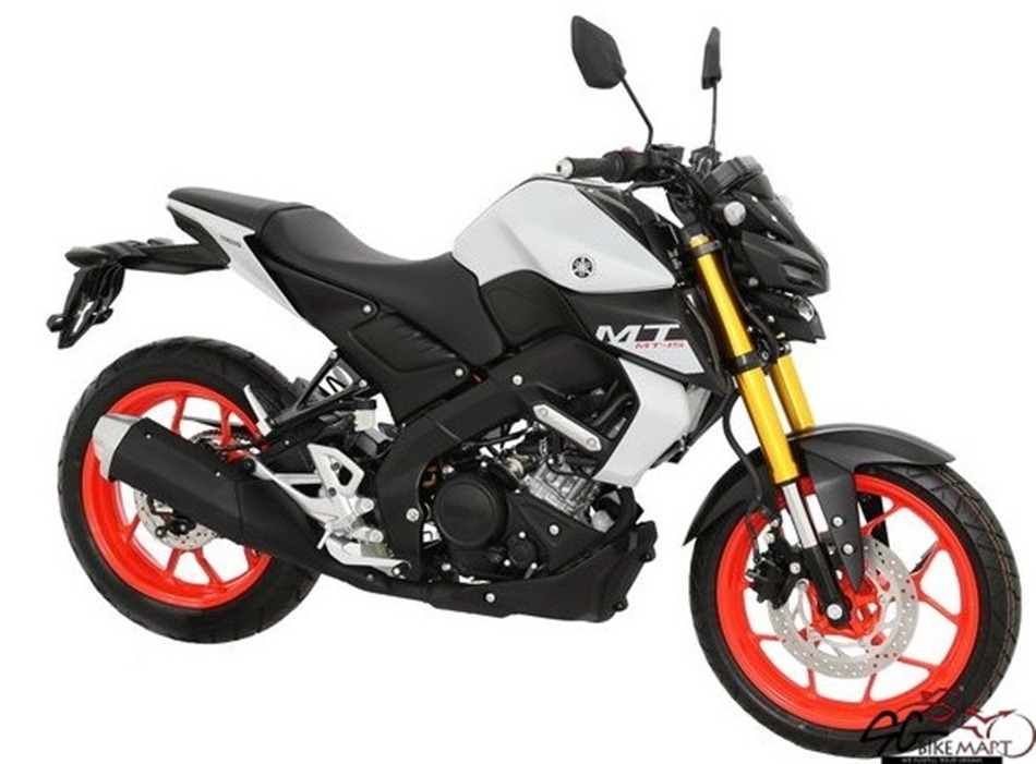 Yamaha MT-15 Motorcycle Body line stickers - Authentic Red 3M ...