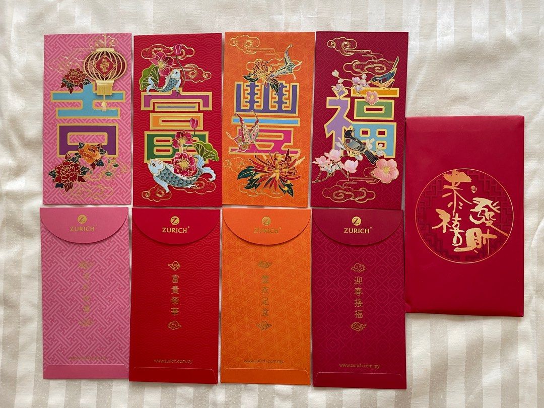 Zurich angpao packets, Hobbies & Toys, Stationery & Craft, Occasions & Party Supplies on Carousell