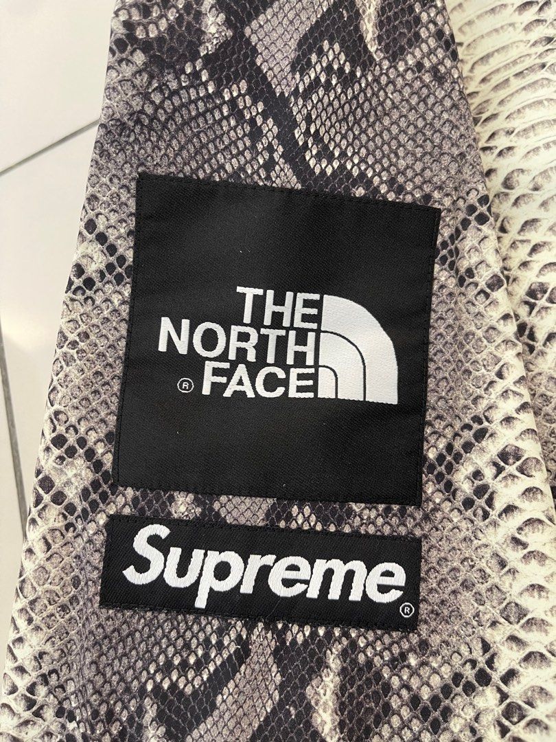 100 Legit Supreme X The North Face Snakeskin Taped Seam Coaches
