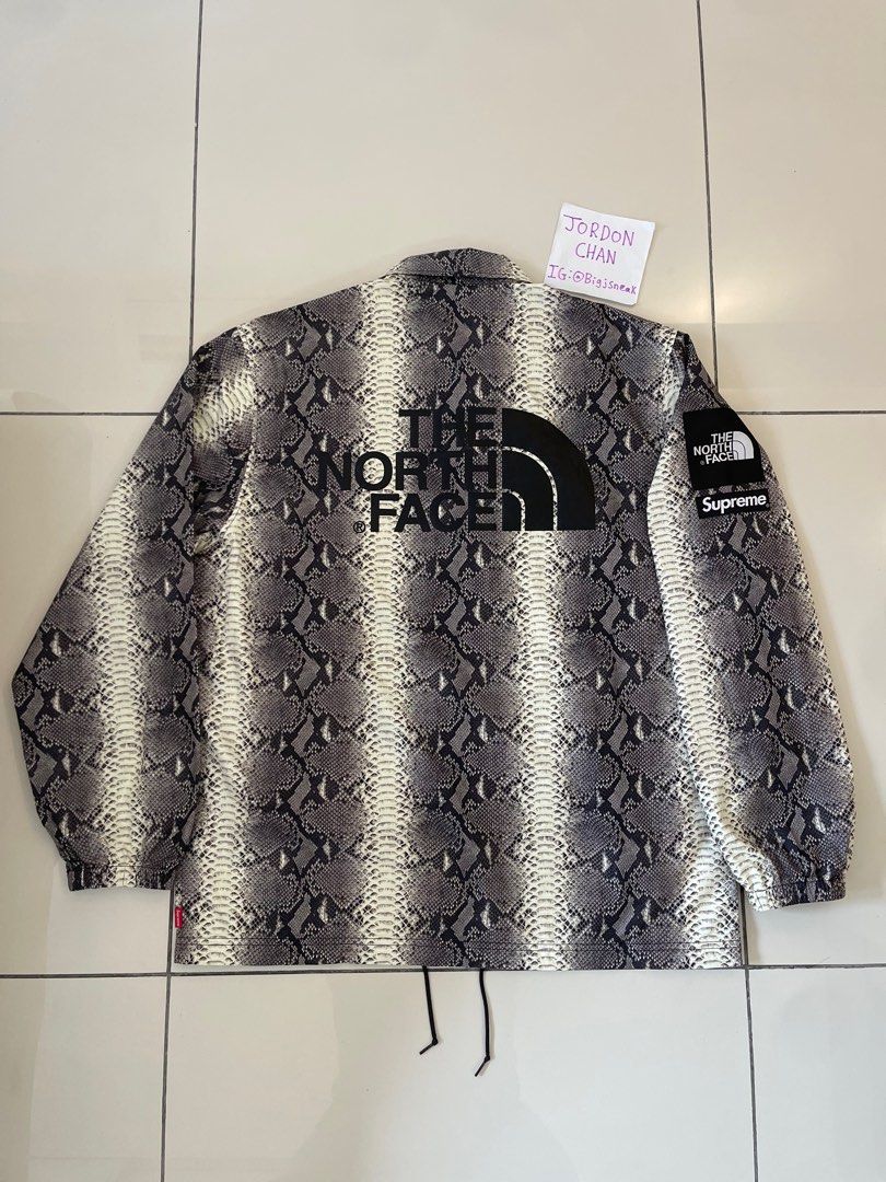 Supreme snakeskin north face on sale