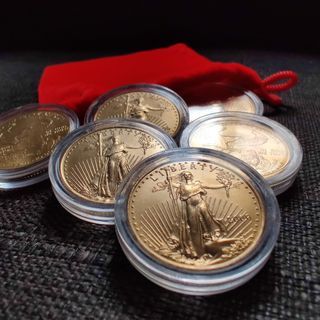 1/4 oz American Eagle .9167 Gold Coin (Random Years)