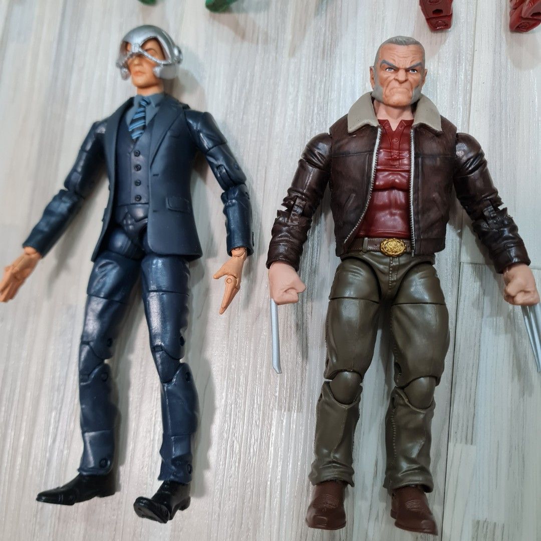 15 each Marvel Legends Vulture Bullseye Professor X Hasbro Iron Man Mk42 Wolverine