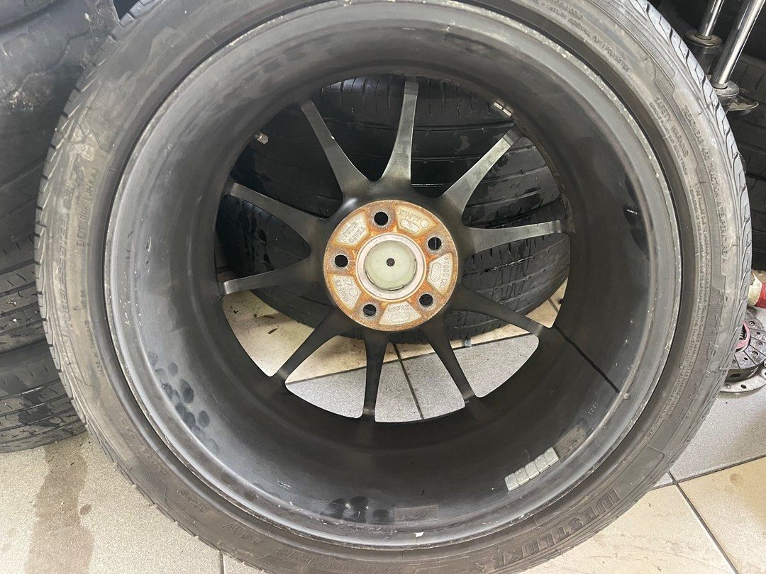 18 Inch TC105N Sport Rim Siap Tyre!!, Auto Accessories on Carousell