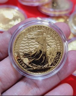 1 oz UK Britannia 999.9 Gold Coin BU
