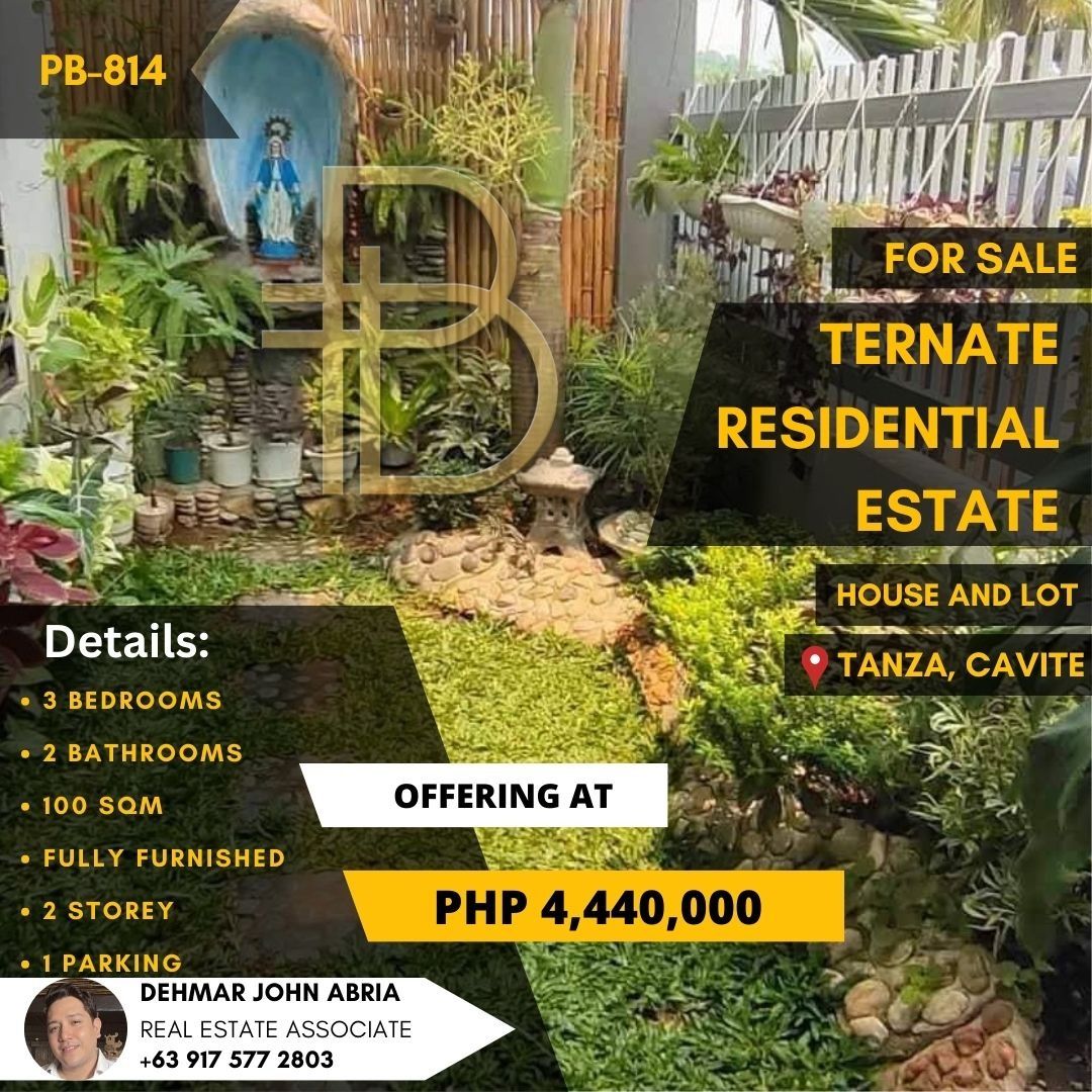 2 Storey House And Lot For Sale Ternate Residential Estate, Property