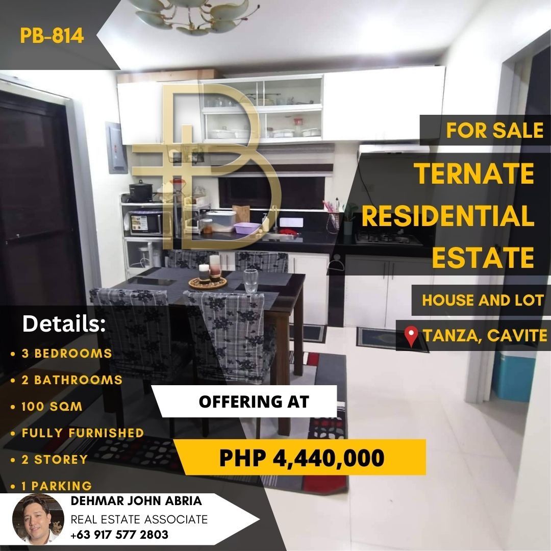2 Storey House And Lot For Sale Ternate Residential Estate, Property