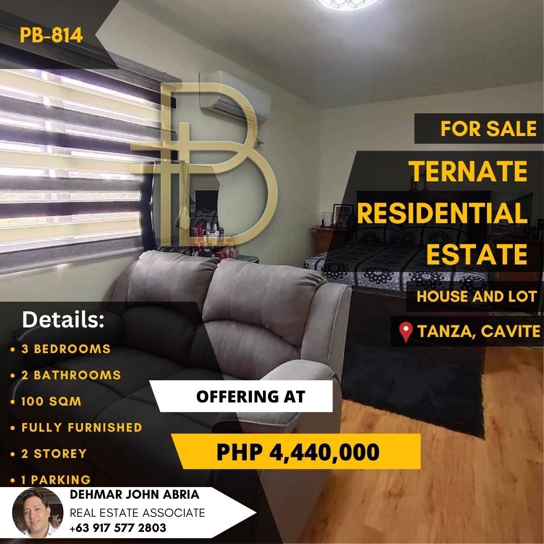 2 Storey House And Lot For Sale Ternate Residential Estate, Property