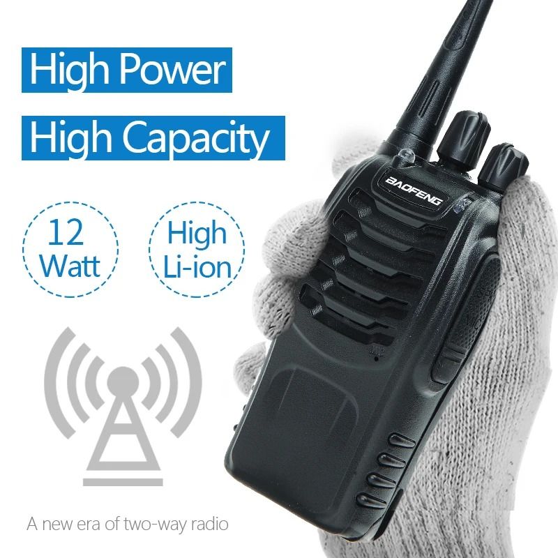 Baofeng UV-21 Pro 10W Walkie Talkie Long Range Portable Ham Radios Type-c  Amateur Two-Way Radio UHF VHF For Hunting - Two Way Radio