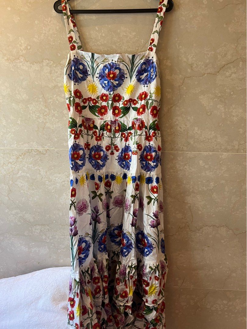 borgo de nor daniela floral midi dress Daniela Floral Midi Dress by Borgo de Nor