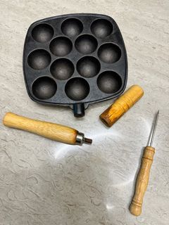 鑄鐵章魚燒器具