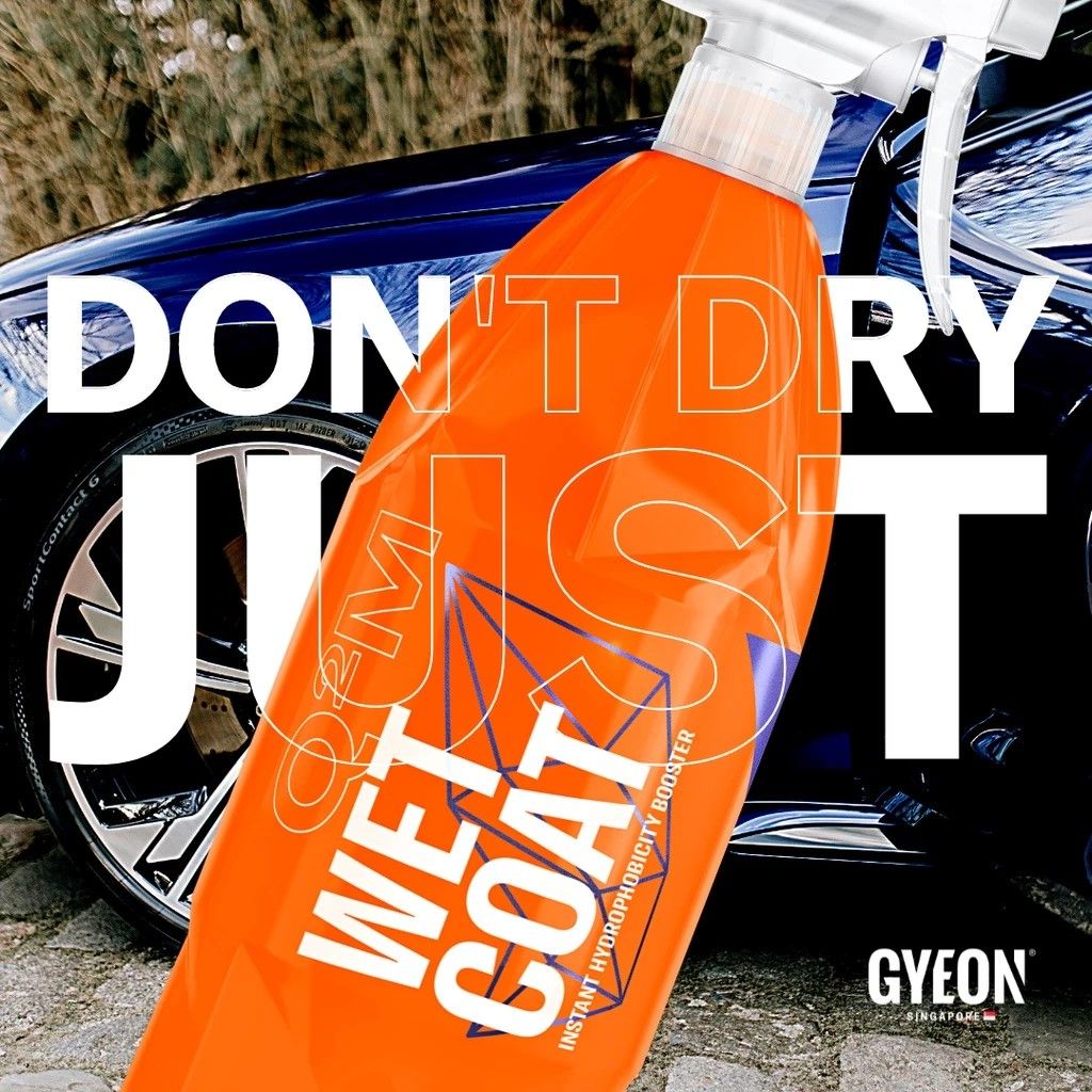 GYEON Q2M WetCoat 500ml | Hydrophobic Booster Spray & Rinse