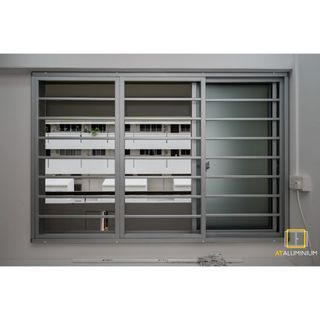 [ END YEAR PROMO ] Aluminium Sliding Windows with Grilles | HDB Resale