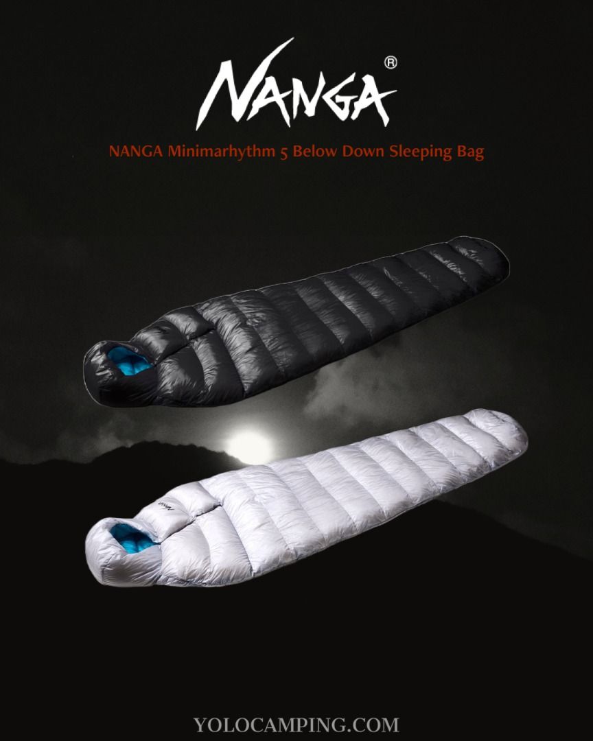 NANGA Minimarhythm Zero / 5 Below Sleeping Bag 】, 運動產品, 行山